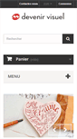 Mobile Screenshot of devenirvisuel.com